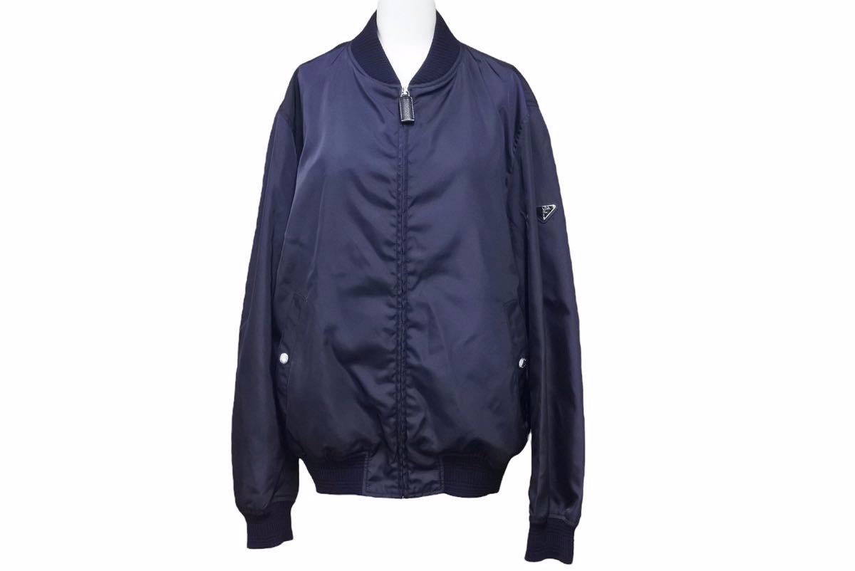 楽天市場】新品同様 PRADA プラダ 19年 ボンバージャケット MA-1