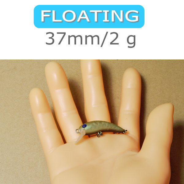 楽天市場】ラッキークラフト ワウ37HF ロデオクラフトカラー