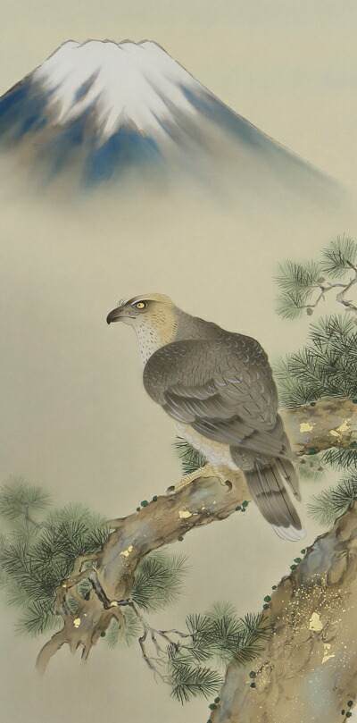 楽天市場】掛け軸 掛軸（かけじく）一富士二鷹三茄子（永田 芳樹）全国