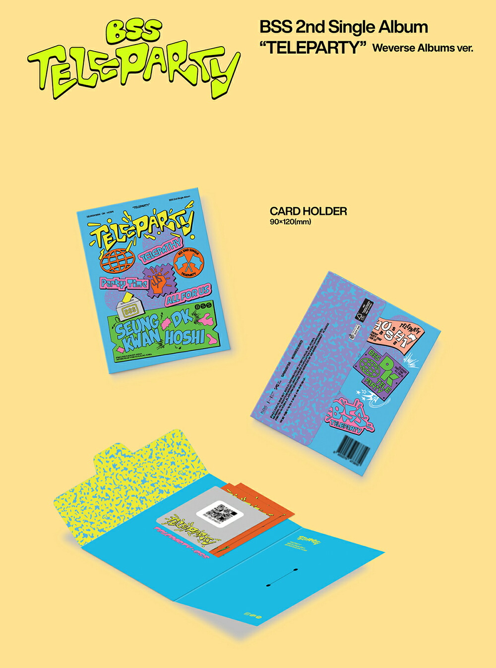 楽天市場】BSS SEVENTEEN - TELEPARTY / 2ND SINGLE ALBUM (Weverse