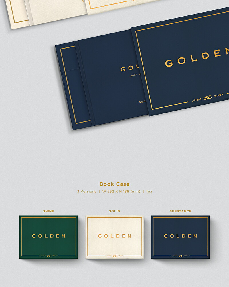 楽天市場】BTS - JUNG KOOK GOLDEN / 1st SOLO ALBUM 3種中選択