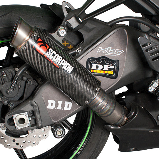 楽天市場】SCORPION スコーピオン RP-1GP スリップオンマフラー Ninja