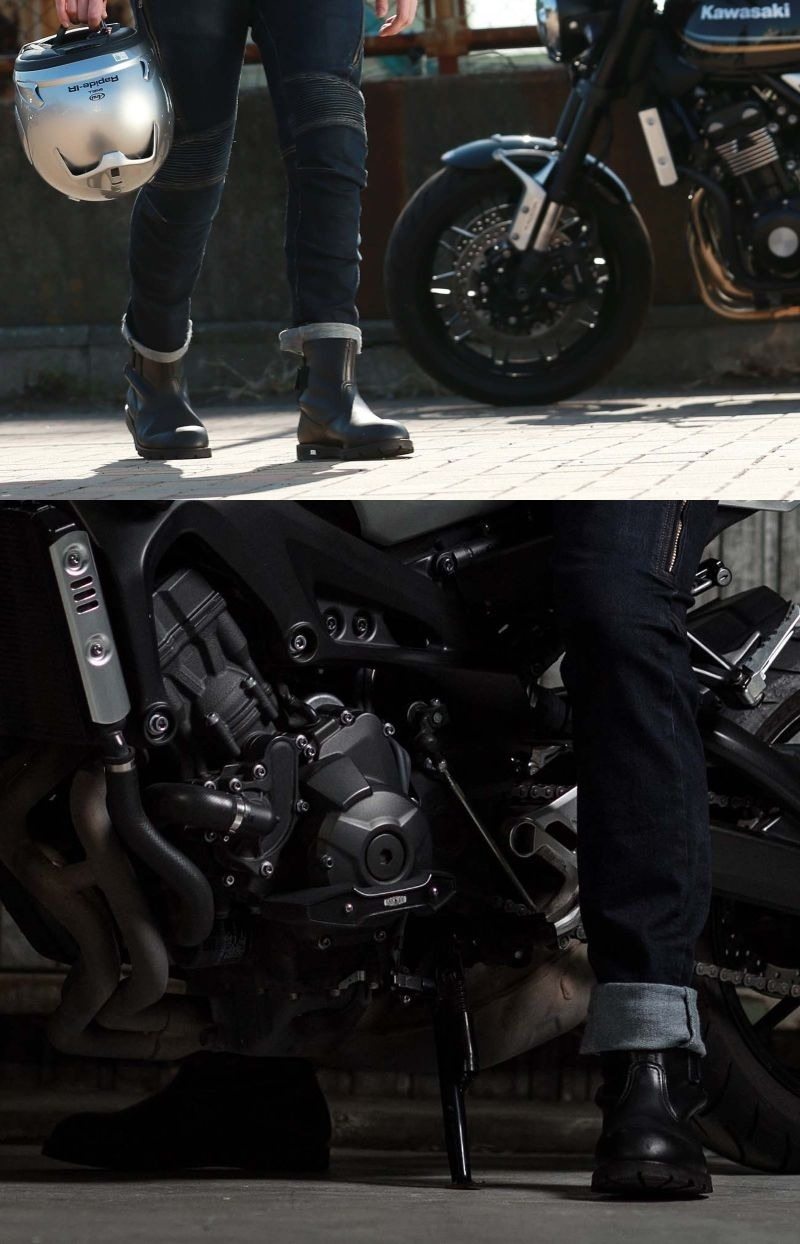 楽天市場】KADOYA カドヤ EG BLACK レザーショートブーツ カジュアル