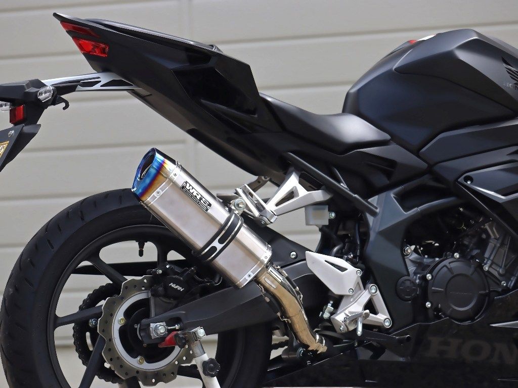 楽天市場】WR'S ダブルアールズ SS-OVAL スリップオンマフラー