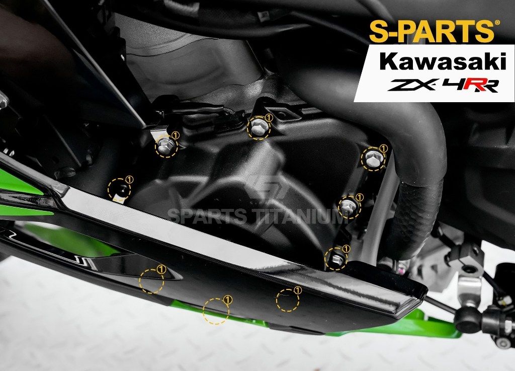 楽天市場】S-PARTS エスパーツ ジェネレーターカバー用チタンボルト