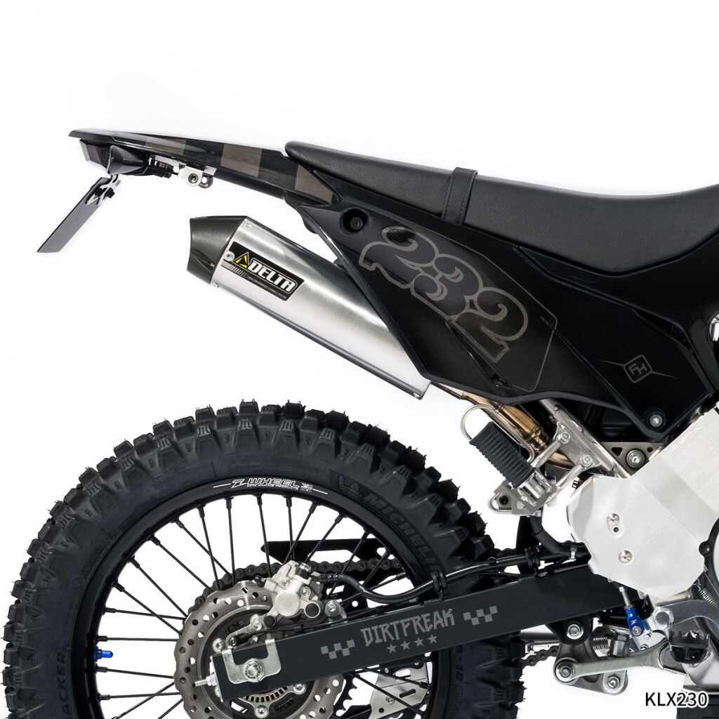 楽天市場】DELTA デルタ バレル4サイレンサー KLX230R S KLX230