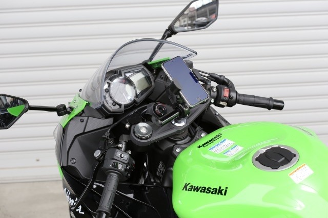 楽天市場】KIJIMA キジマ ZX-6R ABS 1Phone mountbar BK KAWASAKI