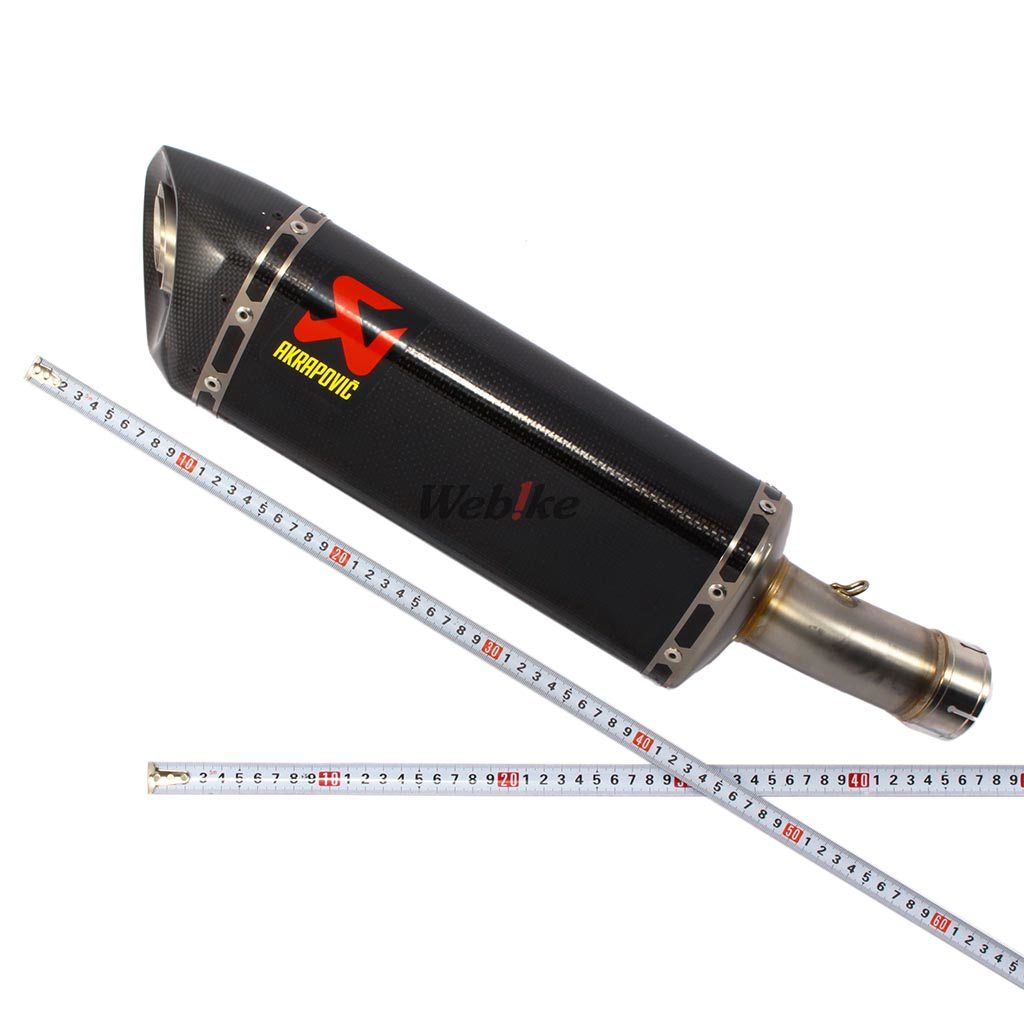 楽天市場】AKRAPOVIC アクラポビッチ スリップオンマフラー カーボン