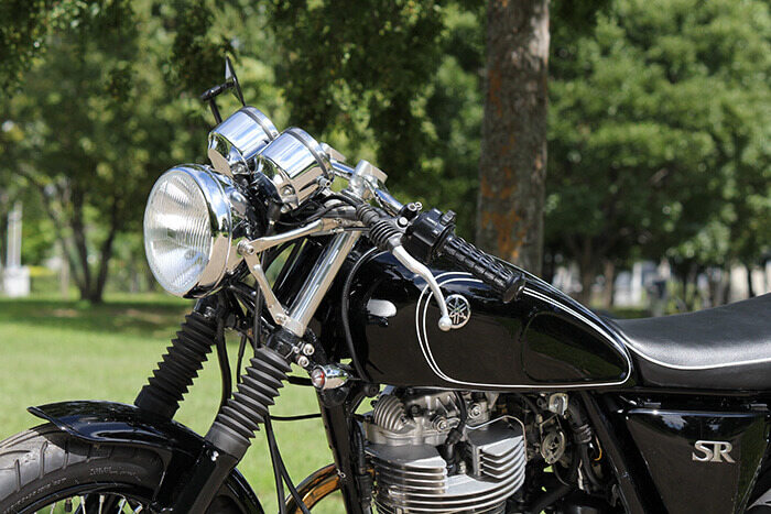 楽天市場】GOODS グッズ パイプライトステー SR400 SR500 YAMAHA