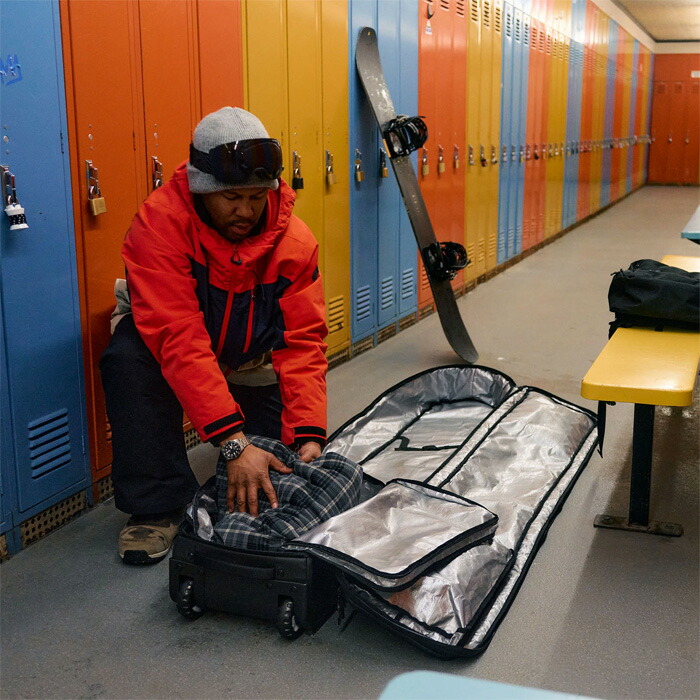 楽天市場】スノーボード ケース キャスター DAKINE LOW ROLLER BLK