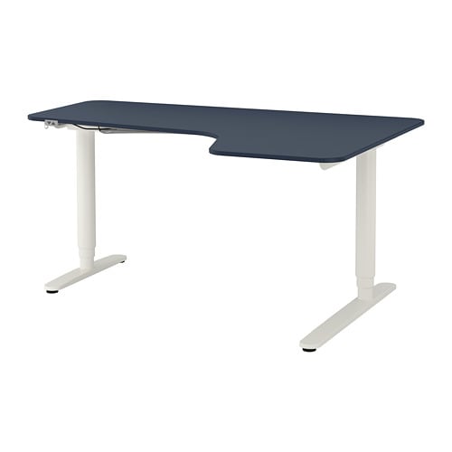 楽天市場】[IKEA/イケア/通販]BEKANT ベカント コーナーデスク 右 電動