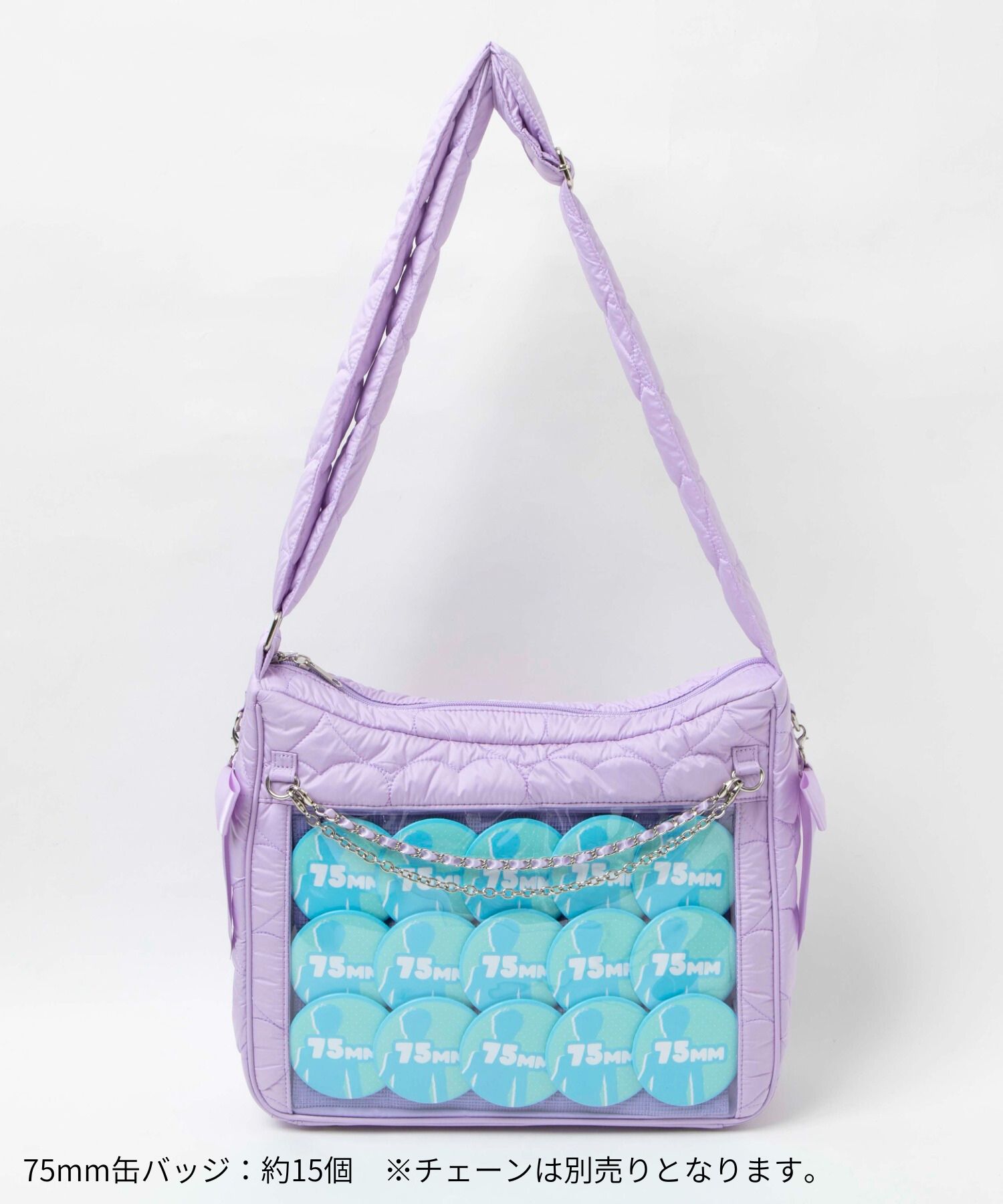 楽天市場】ときめきキルティング痛ショルダーS 痛バ 痛バッグ 軽量