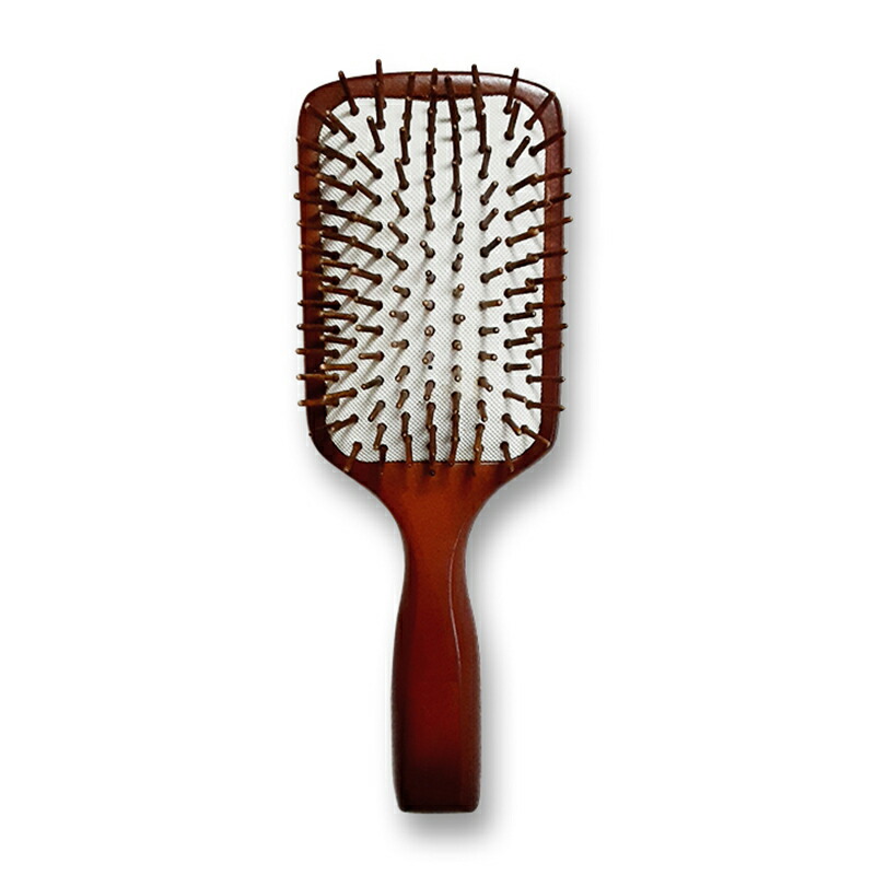 楽天市場】KAMIKA 木製パドルブラシ 頭皮ケア 髪の絡まり 木製