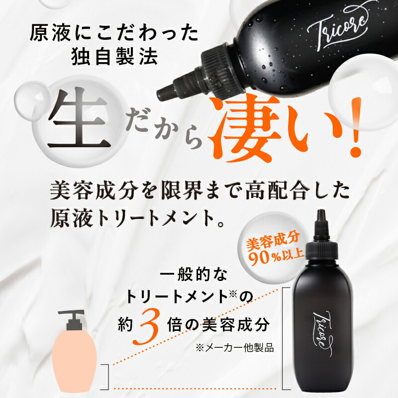 楽天市場】ウォータートリートメント お試し Tricore トリコレ ｜ ミニ