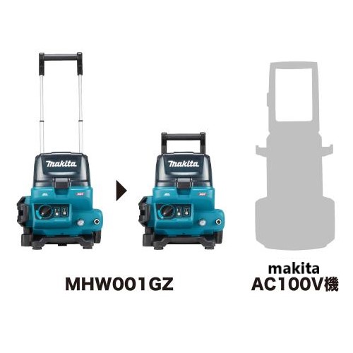楽天市場】マキタ makita 正規品 充電式高圧洗浄機 MHW001GZ mhw001g