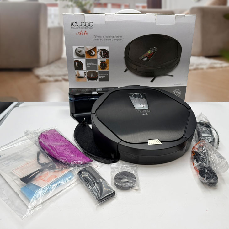 楽天市場】未使用 ロボット掃除機 iCLEBO YCR-J05-30 拭き掃除もできる