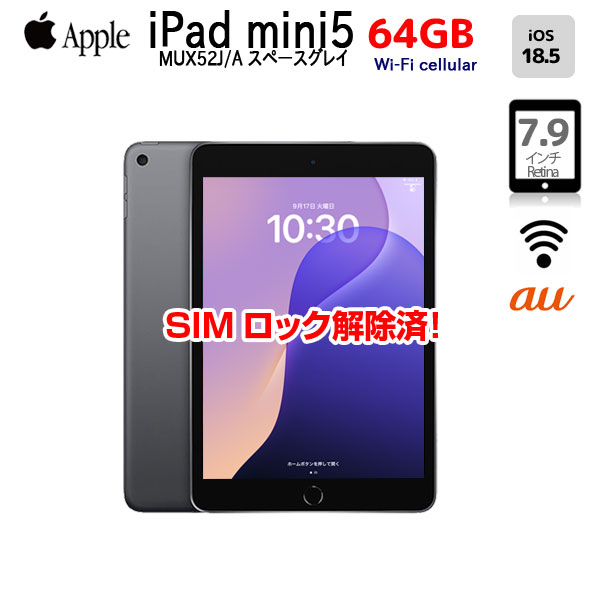 iPad Wi-Fi Cellular 128GB ロック解除済み SIMロック解除済iPad mini4