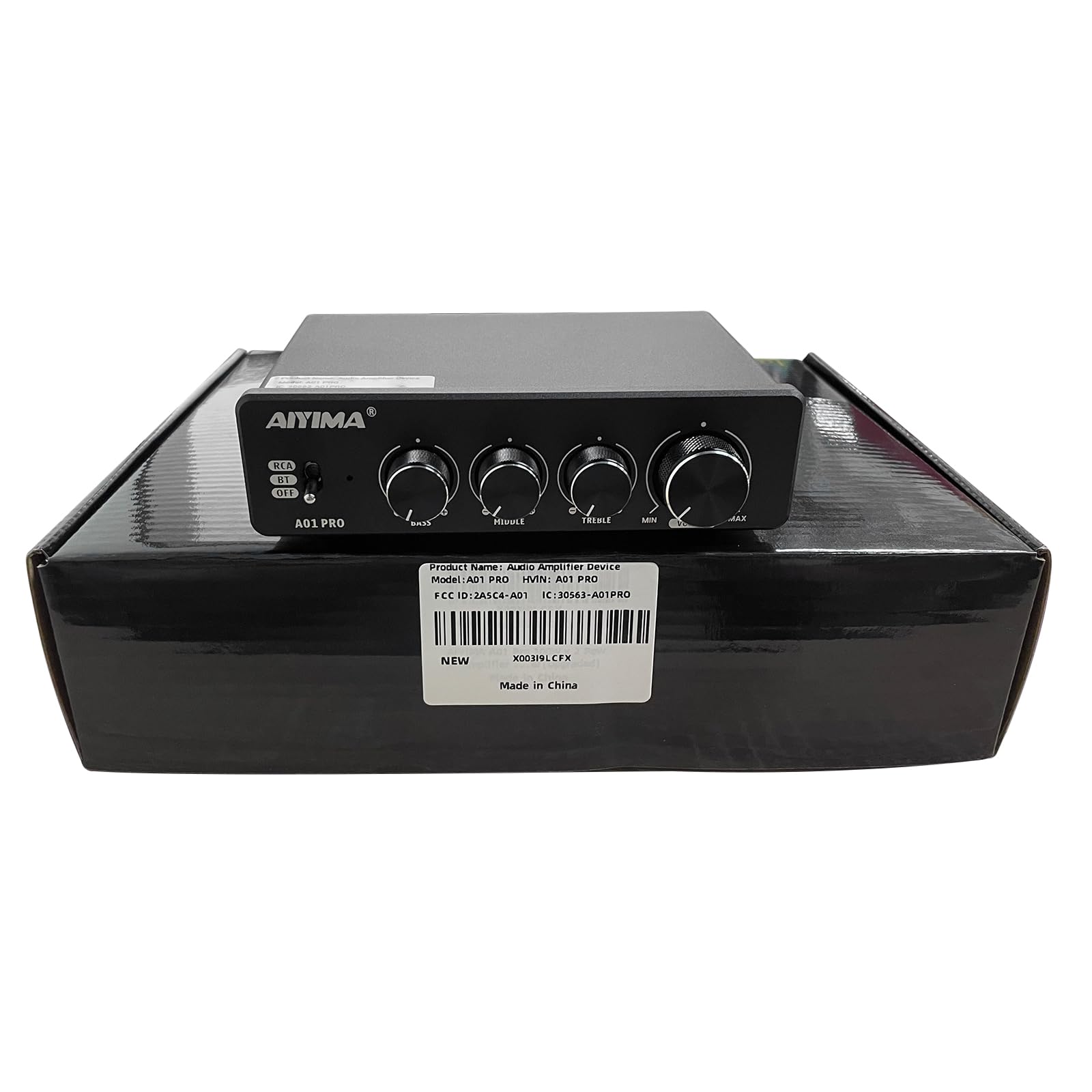 楽天市場】【送料無料】AIYIMA A01 Pro 100W x 2 アンプ Bluetooth 5.1