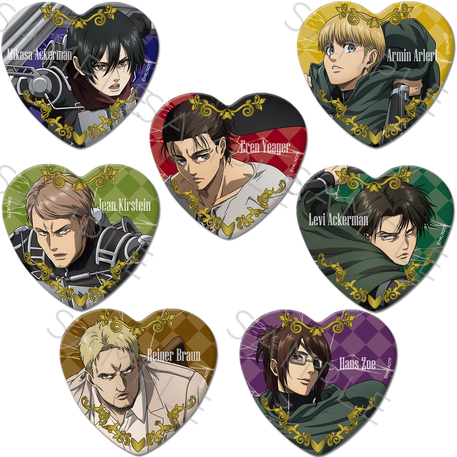 楽天市場】進撃の巨人 リヴァイ 缶バッジの通販