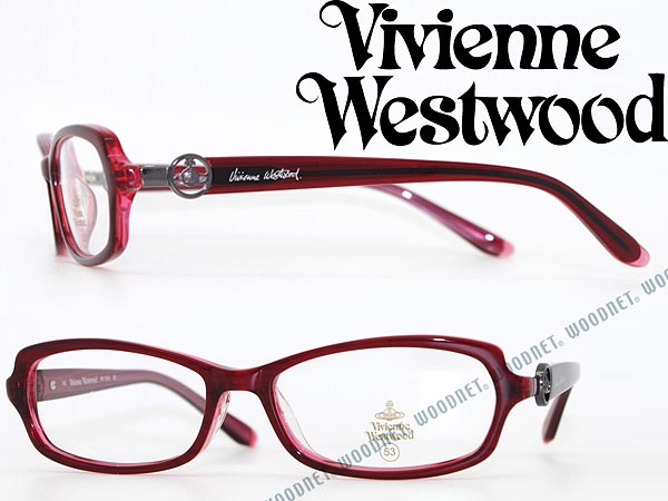 楽天市場】メガネフレーム Vivienne Westwood レッド×レッドストライプ