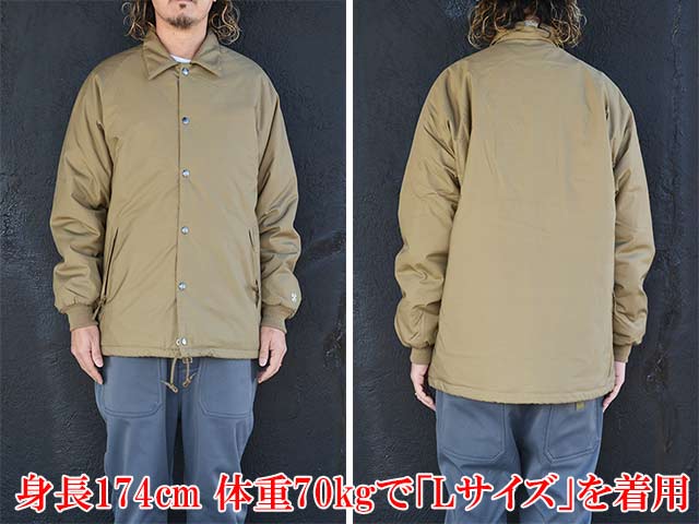 楽天市場】全4色【BLUCO/ブルコ】2024AW「T/C Coach Jacket”Quilting