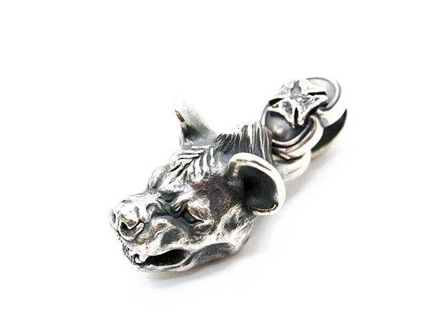 楽天市場】【MAD CULT/マッドカルト】「Hyena Head Pendant Top