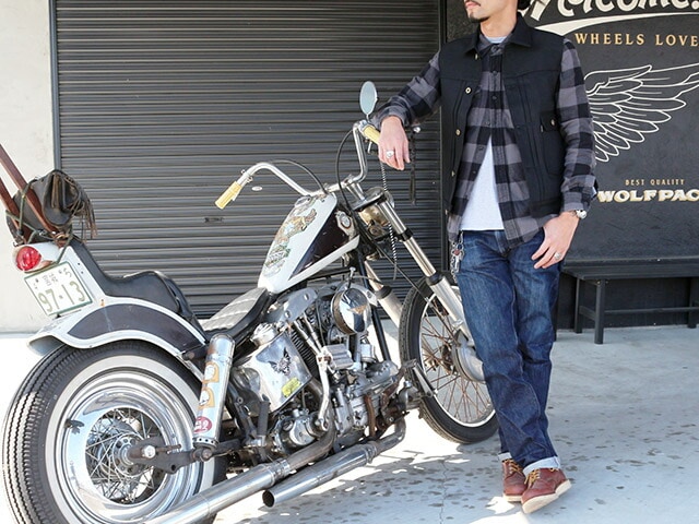 楽天市場】全2色【RED TAiL/レッドテイル】「Cross Denim Vest”4th