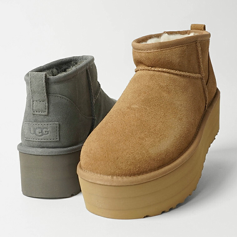 楽天市場】アグ UGG レディース ブーツ CLASSIC ULTRA MINI PLATFORM