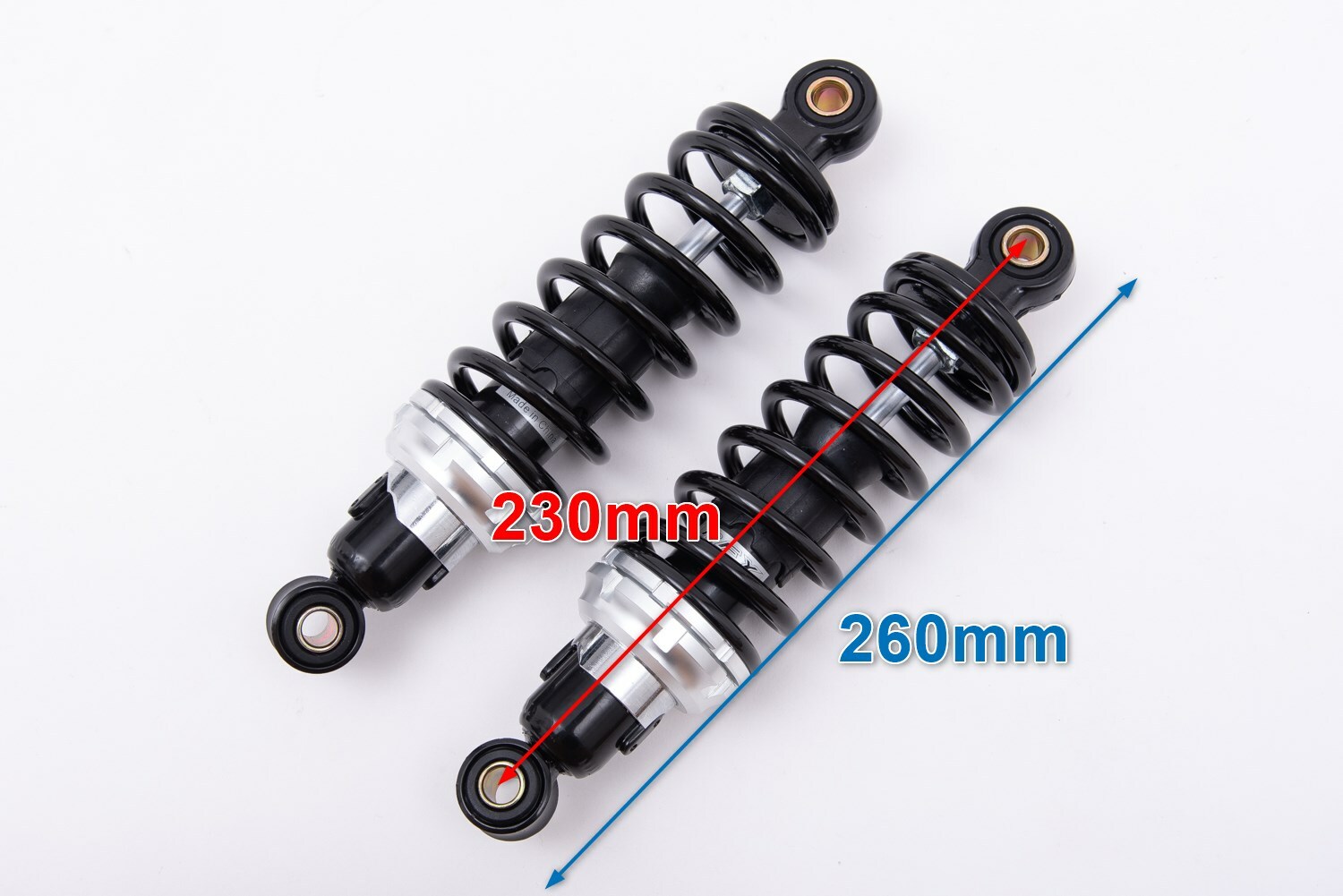 楽天市場】230mm リアサスペンション ショート リアショック モンキー