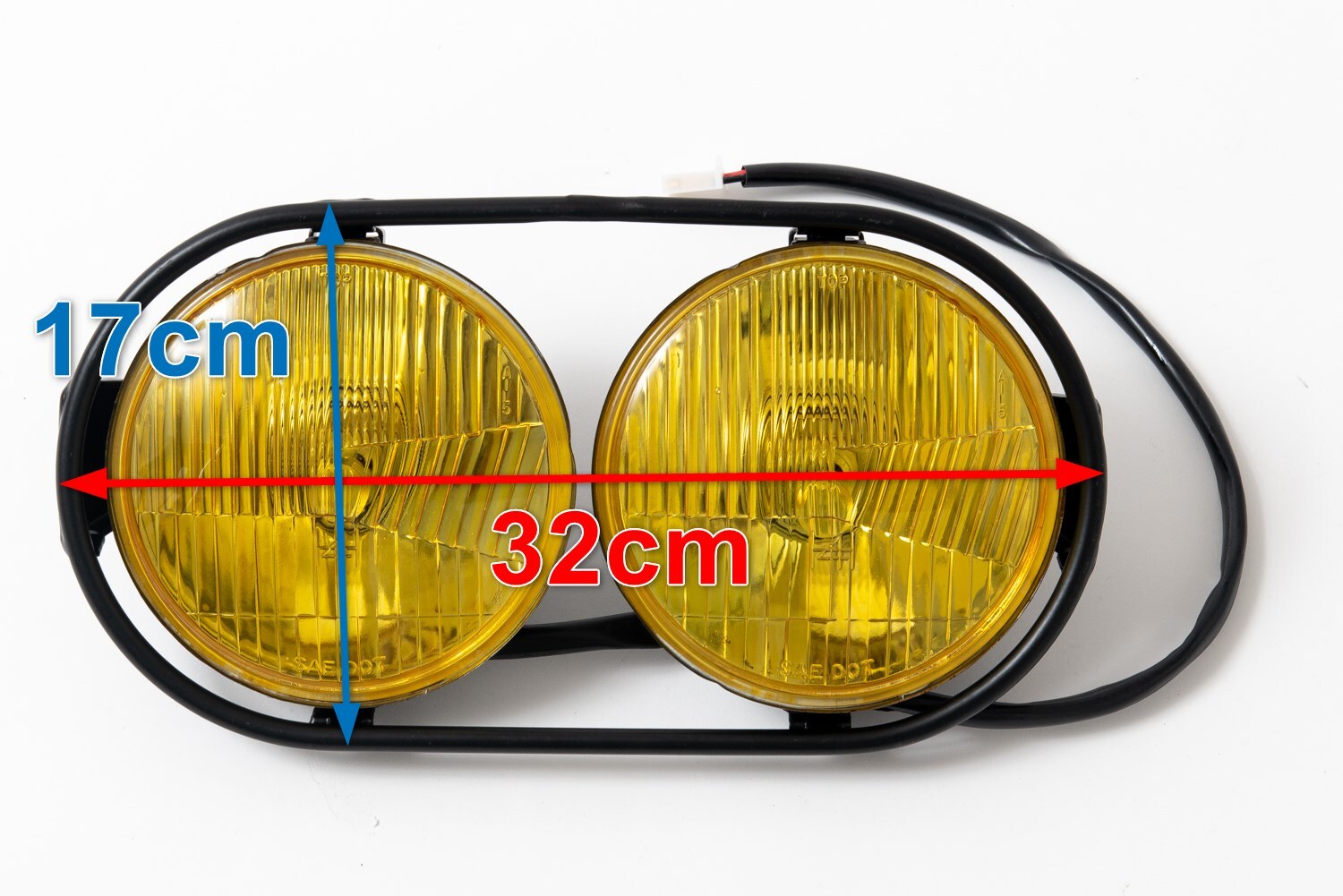 楽天市場】ズーマー ZOOMER AF58 ヘッドライト LED デカ目 黄色