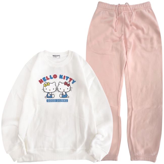 楽天市場】ハロー キティ スウェット 上下の通販