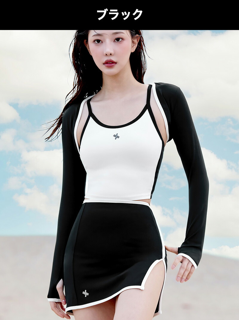 楽天市場】ゼクシィミックス xexymix 水陸両用 ボレロ 長袖 水着