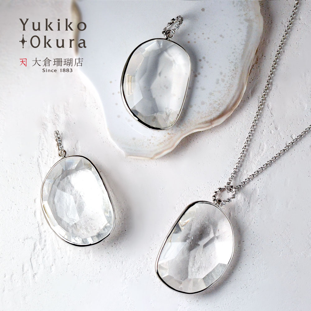 楽天市場】水晶 クォーツ ペンダント トップ ヘッド チャーム SV925