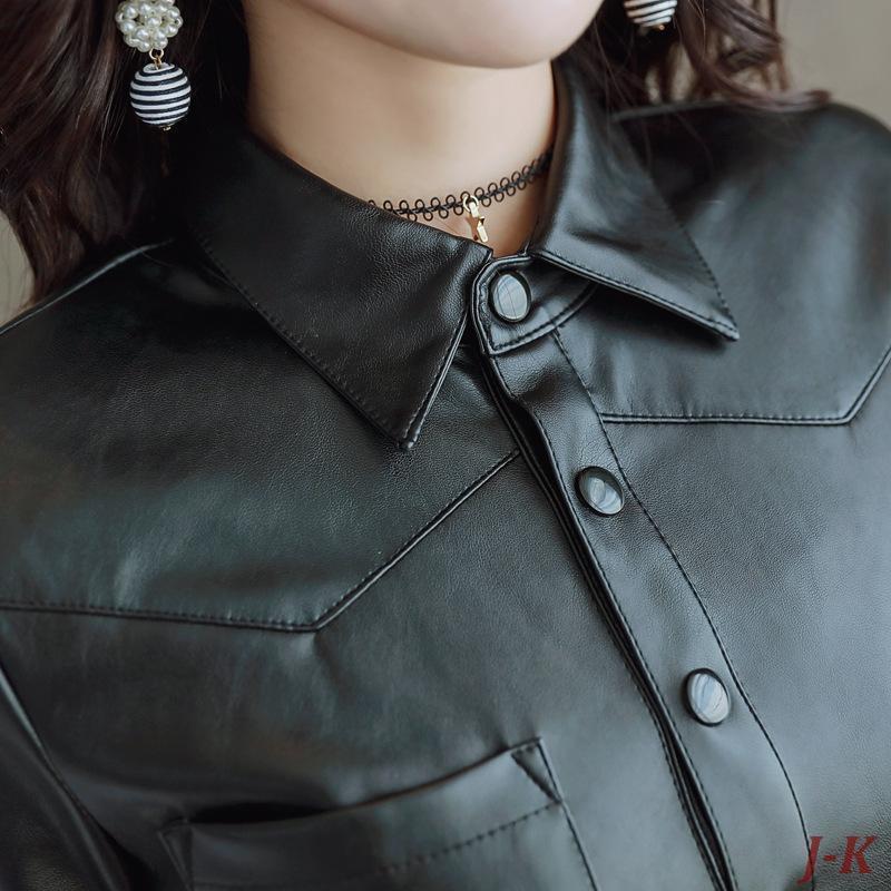 楽天市場】レザーワンピース S〜2XL スリット 前開きワンピース ベルト