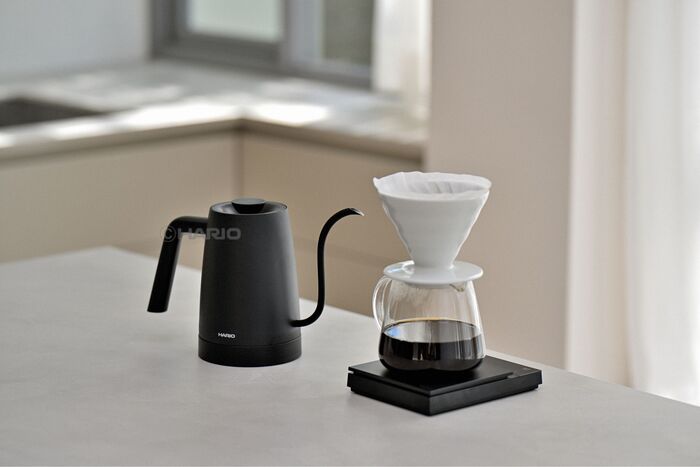 楽天市場】ハリオ ケトル 電気ケトル ライラ ブラック コーヒー