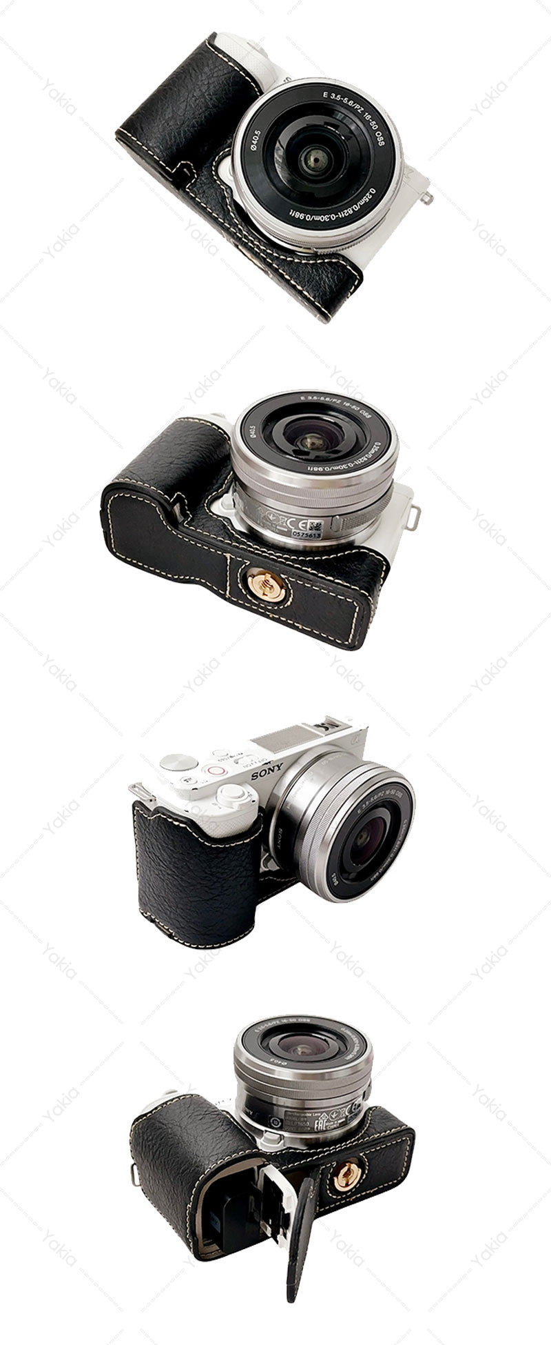 楽天市場】一眼レフ カメラケース Sony ZVE10 用 レザー ケース