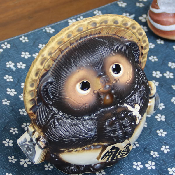 楽天市場】【38時間限定20%OFFクーポン配布中】信楽焼 5号お願い狸