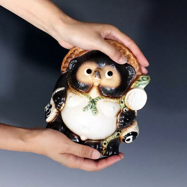 楽天市場】【38時間限定20%OFFクーポン配布中】信楽焼 6号福々狸(オス