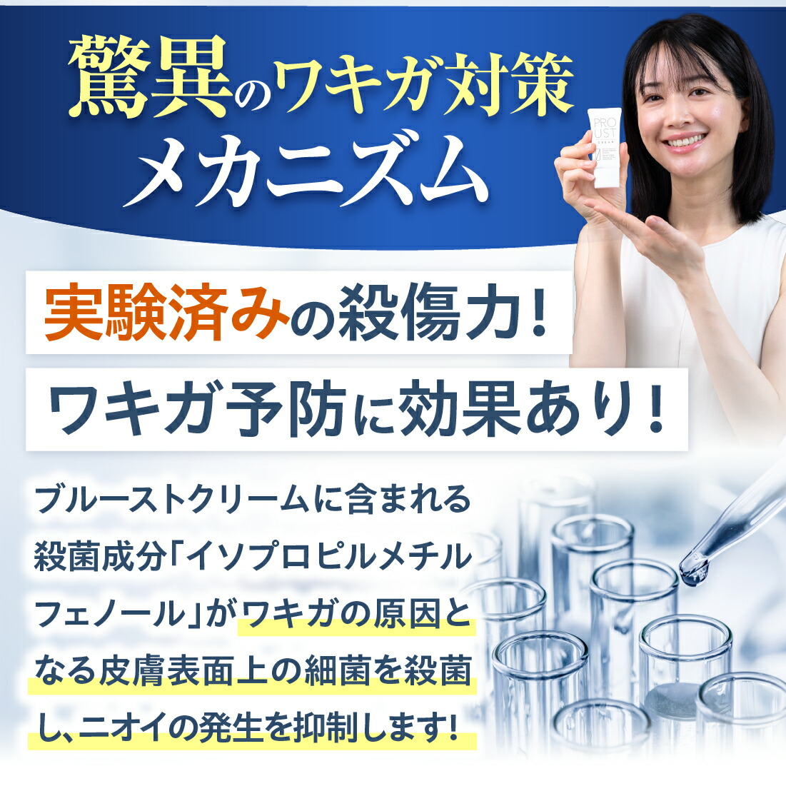 楽天市場】公式 医薬部外品プルーストクリーム7日分 ニオイケア 無添加