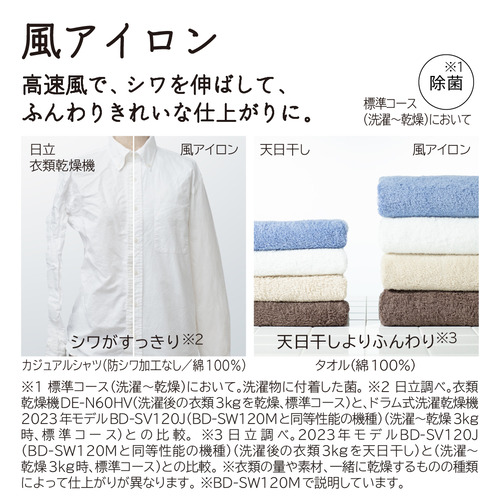 楽天市場】【無料長期保証】日立 ドラム式洗濯乾燥機 右開き 洗濯12.0