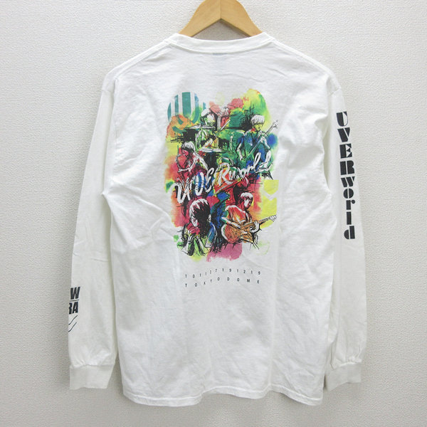 楽天市場】D□UVERworld ロングスリーブTシャツ ロンT/東京ドーム【M