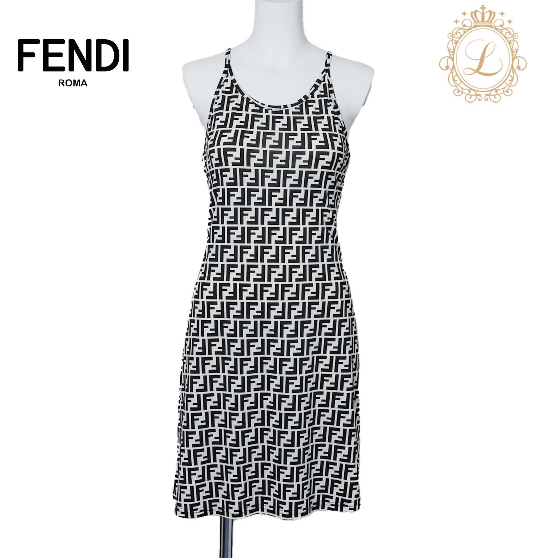 楽天市場】【返品可】FENDI【フェンディ】ズッカ柄 キャミソール