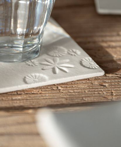 楽天市場】寿山窯 印花 板皿 正角皿 S(12cm) 白 日本製 美濃焼 洋食器