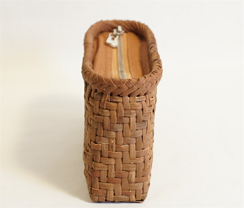 楽天市場】山葡萄 やまぶどうと くるみ ポーチ 小物入 籠 バッグ 財布