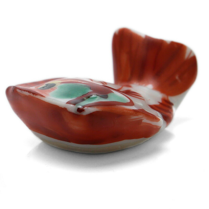 楽天市場】九谷焼：色絵鯛箸置・須田菁華《箸置き》 : 和食器の愉しみ