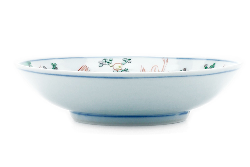 楽天市場】九谷焼：南京赤絵蓮鷺文皿・須田菁華 《小皿・14.8cm》 : 和