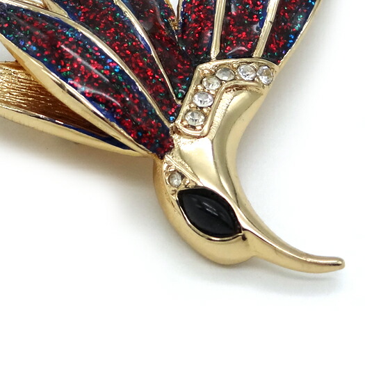 楽天市場】クリスチャン ディオール ヴィンテージ ブローチ GP メタル