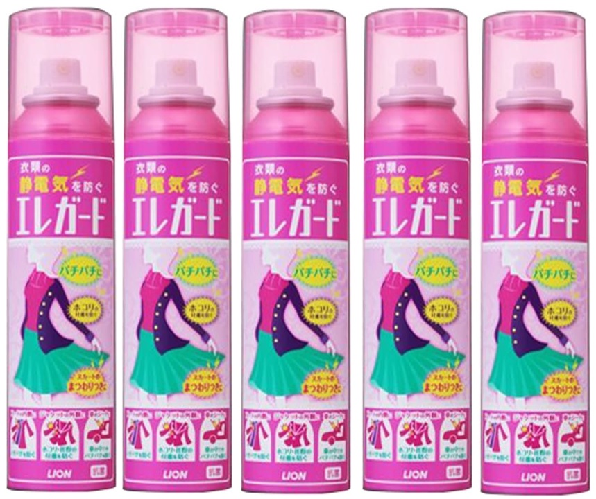 楽天市場】【×5個 配送おまかせ】ライオン エレガード 大 160ml 静電気