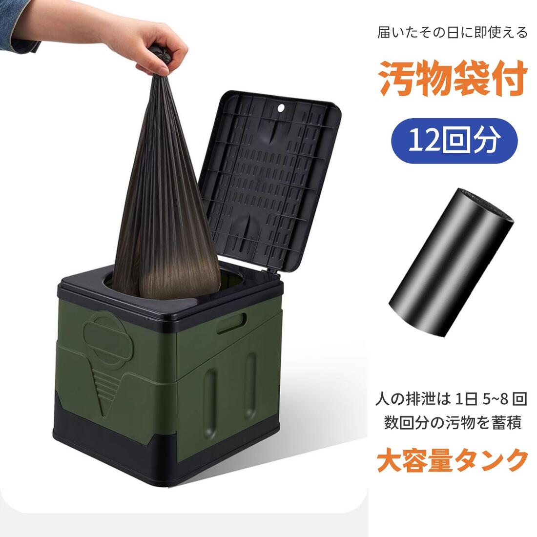 楽天市場】＼任意2個で300円OFF／簡易トイレ 携帯トイレセット 地震