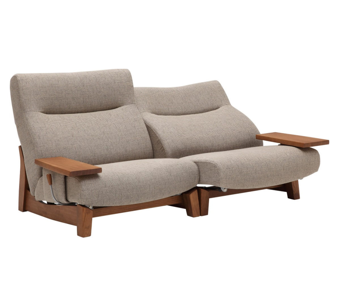 楽天市場】【割引クーポンあり】 カリモク リクライニング2Pソファー